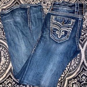 rock revival boot cut jeans